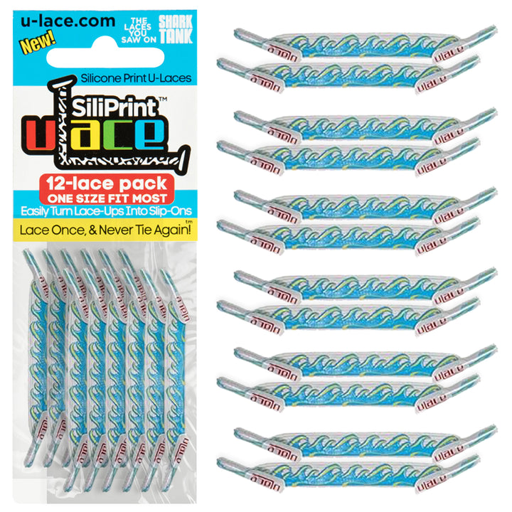 U-Lace Siliprint - Waves