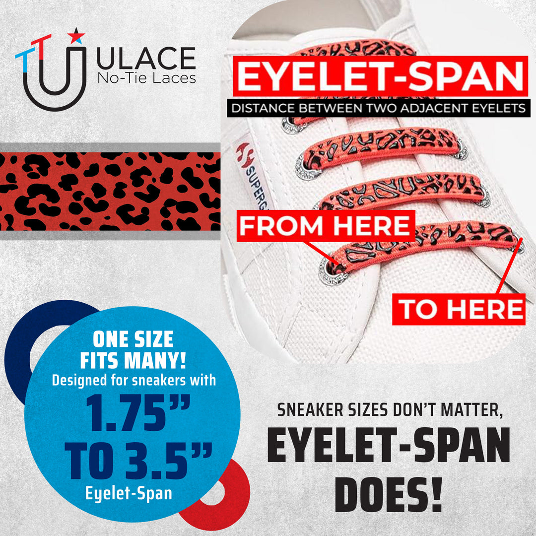 U-Lace Siliprint - Pink Leopard