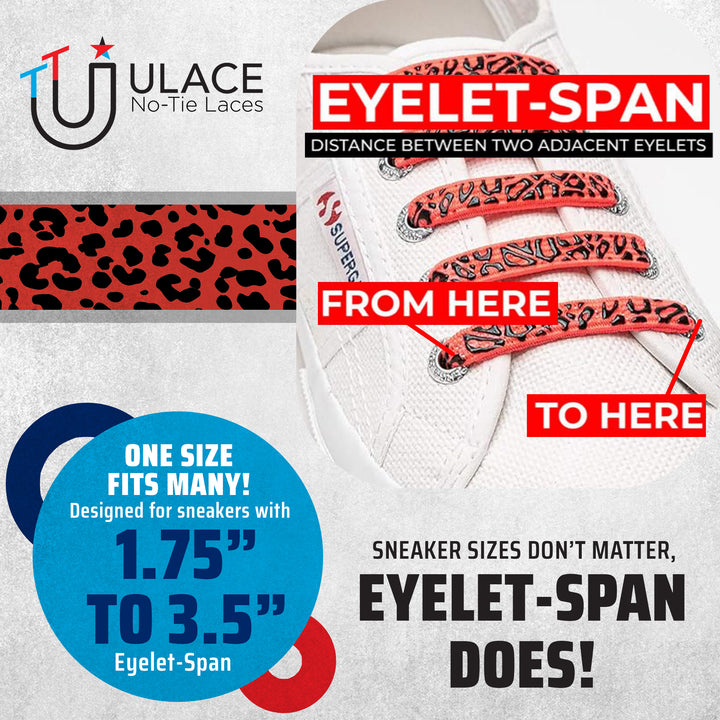 U-Lace Siliprint - Pink Leopard