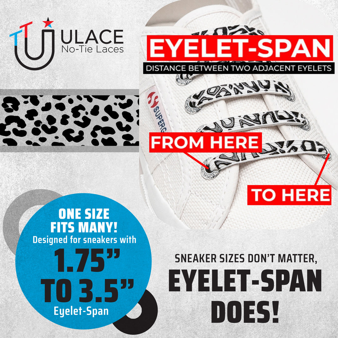 U-Lace Siliprint - Leopard