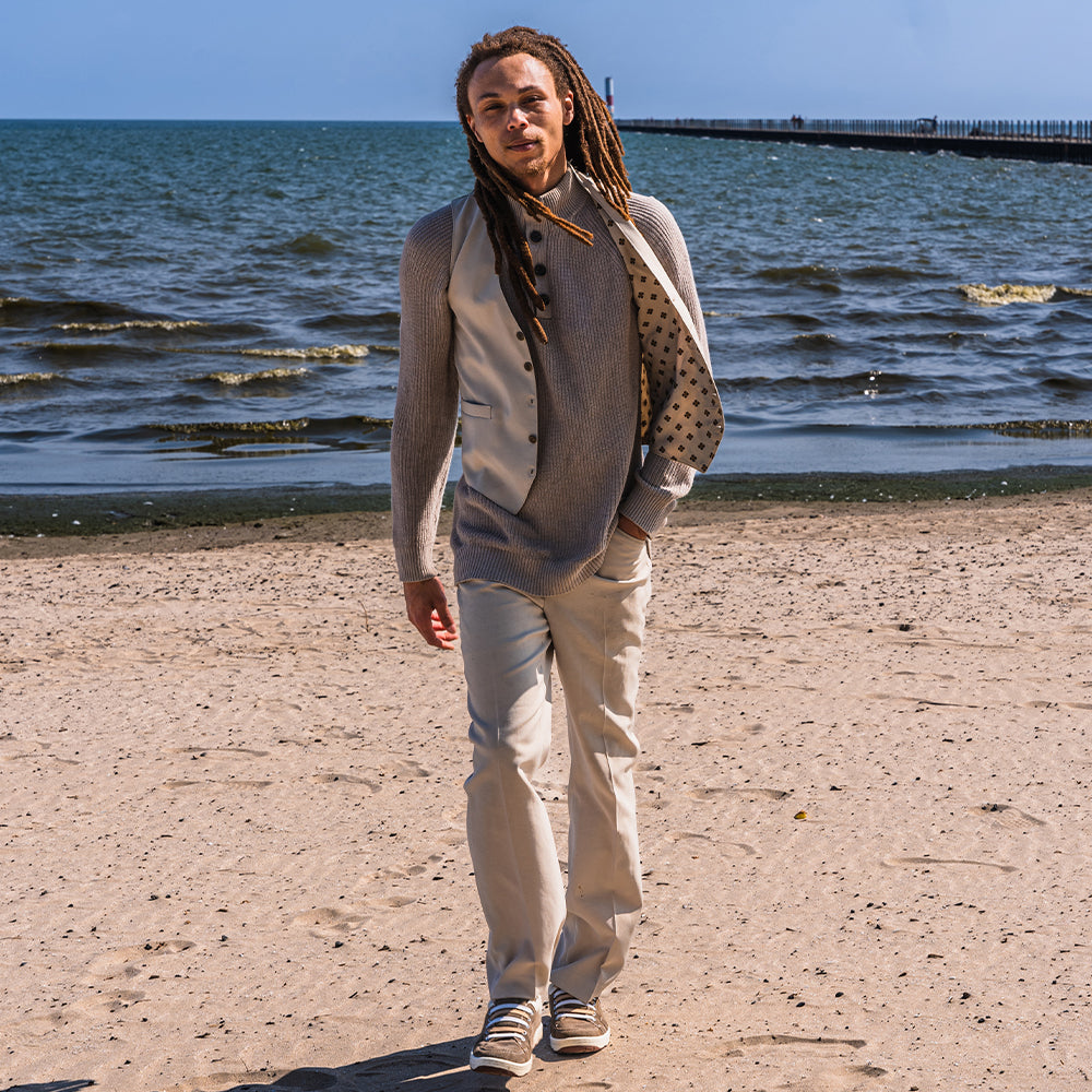 uLace Classic - Blue Teal Chambray