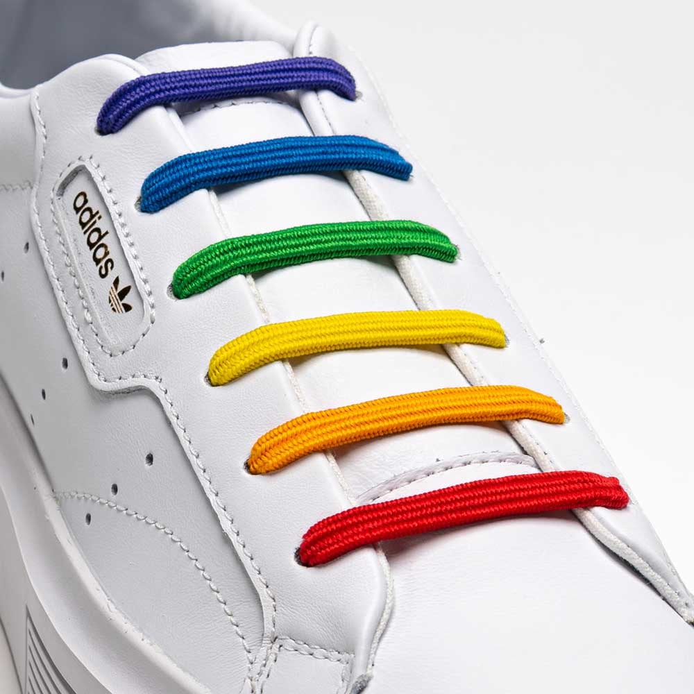 Multicolor Shoelaces - No Tie Slims | uLace Multicolor Shoelaces - No Tie Slims | uLace