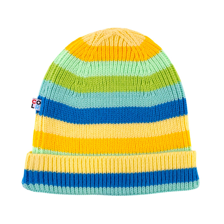 COLR by uLace Beanie Multi-Color - Sunshine & Blue Skies