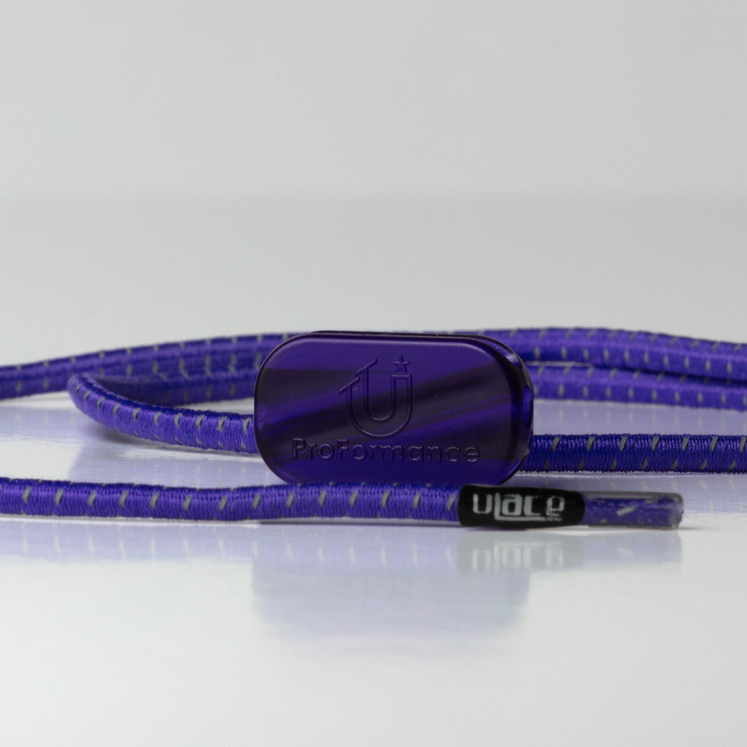 uLace ProFormance - Performance No-tie Laces - Bright Purple