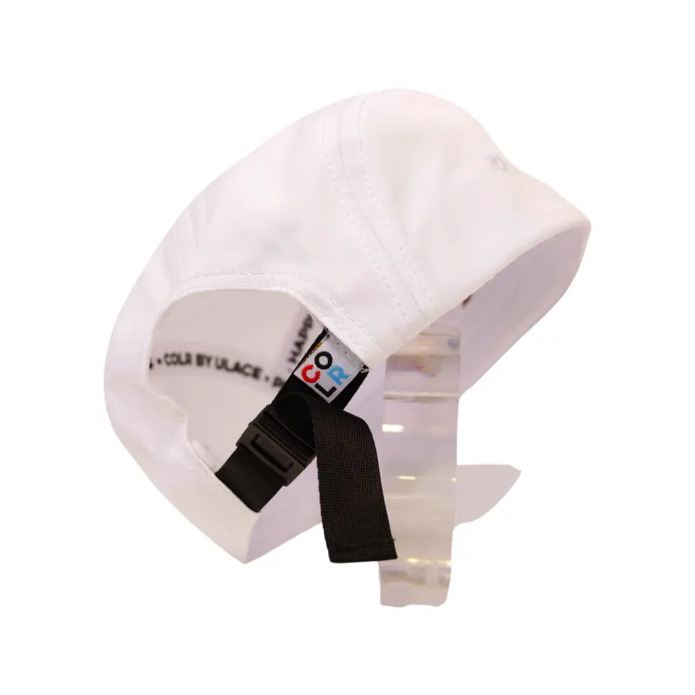COLR by uLace Performance Runners Cap - Heart/Love Design - Canvas Off-White