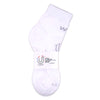 colr by ulace mid-calf socks - white