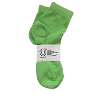 COLR By uLace Mid-Calf Socks - Deep Minty Green