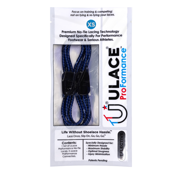 uLace ProFormance - Performance No-tie Laces - Royal Blue