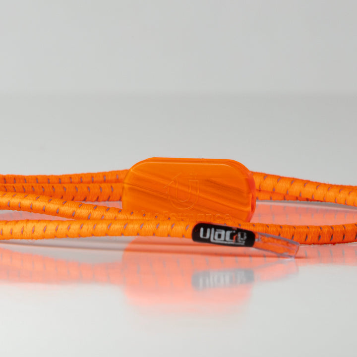 uLace ProFormance - Performance No-tie Laces - Neon Orange
