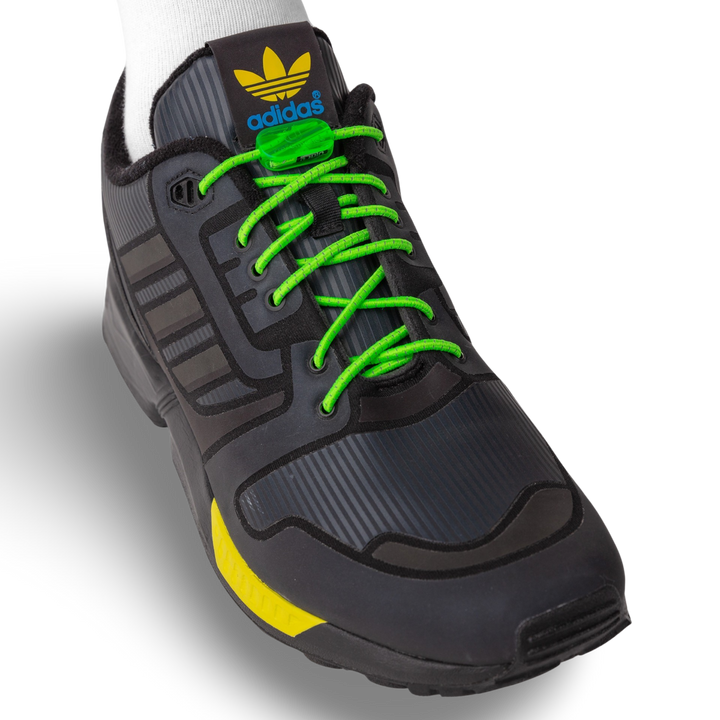 uLace ProFormance - Performance No-tie Laces - Bright Green