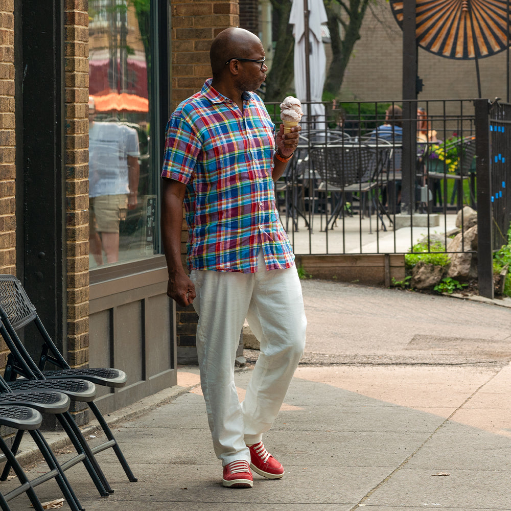 uLace Classic - Coral Chambray