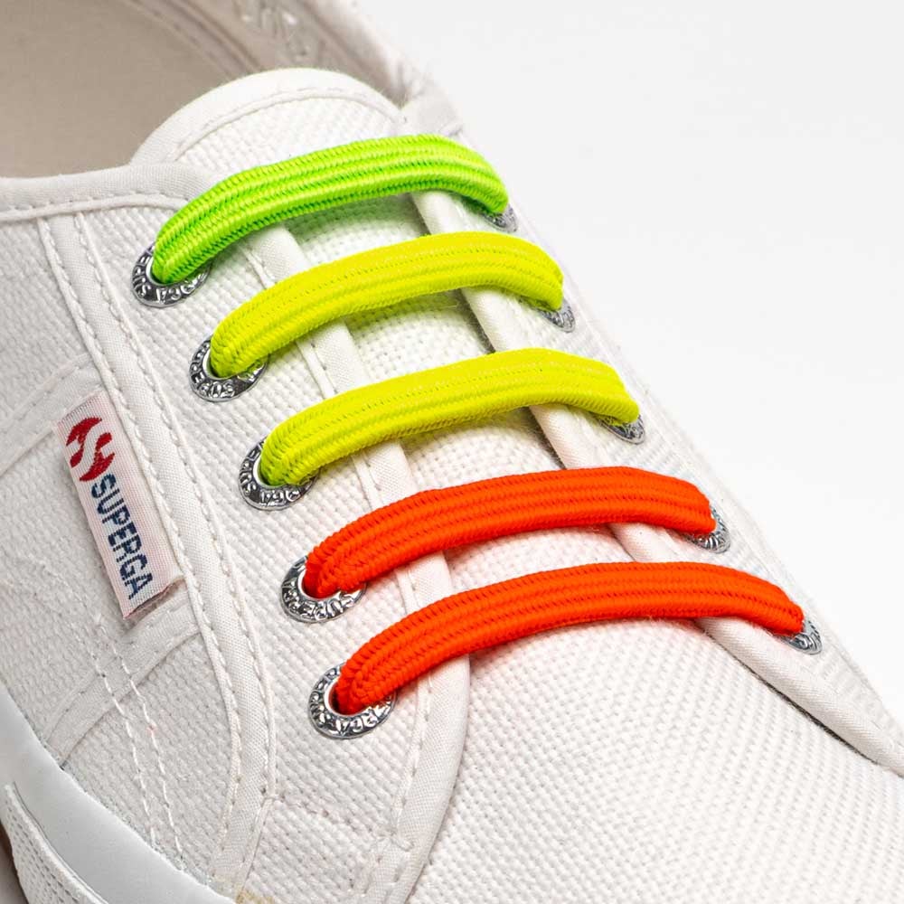 Neon Kids Shoe Tieless Shoe Strings - No Tie Kiddos | uLace – U-Lace No ...