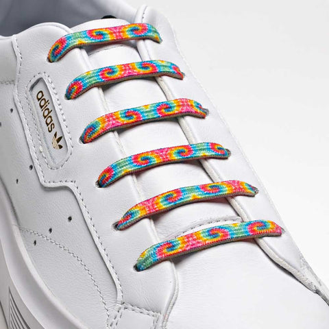 U-Lace Slims - Classic 60's Tie Dye