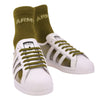 COLR By uLace Mid-Calf Socks - Army Green