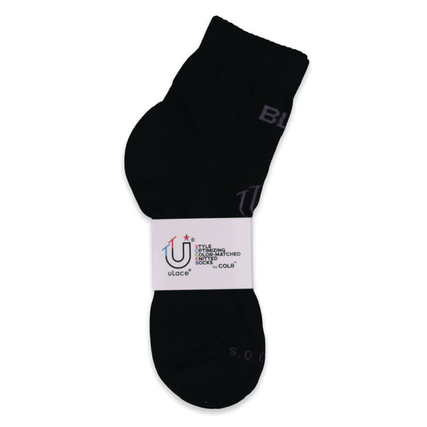 タイツ・ソックス Nodress Black Bownot Black Lace Mid-Calf Socks Nodress Black Bownot Black Lace Mid-Calf Socks – Nφdress