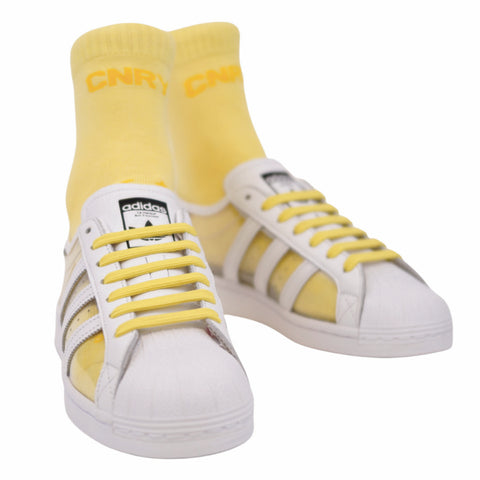 COLR By uLace Mid-Calf Socks - Canary