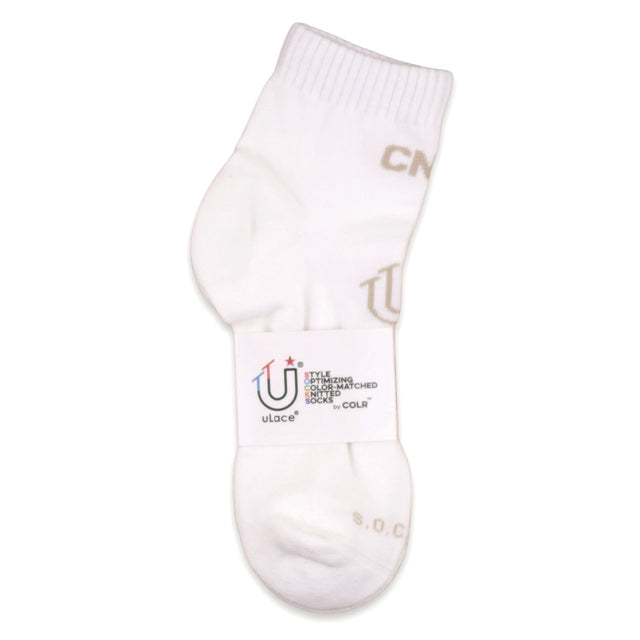 COLR By uLace Mid-Calf Socks - Canvas