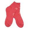 COLR By uLace Mid-Calf Socks - Coral