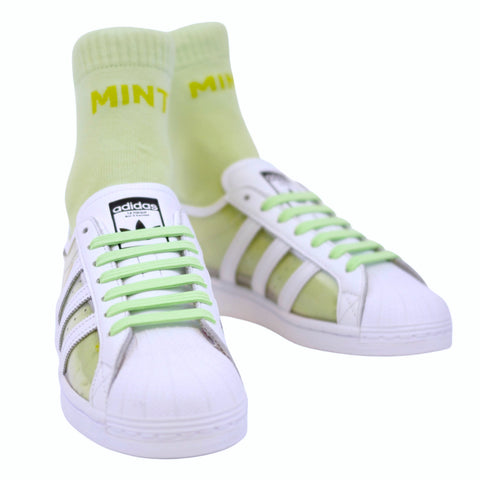 COLR By uLace Mid-Calf Socks - Minty Green