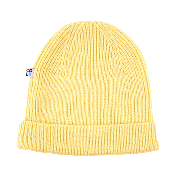 COLR by uLace Beanie - Canary Yellow