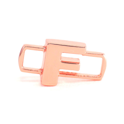 uLace Metal Monogram - Letter F