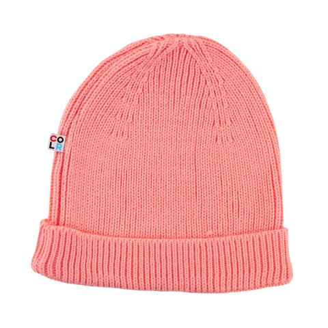 COLR by uLace Beanie - Deep Peach