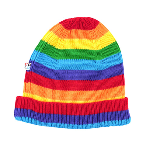 COLR by uLace Beanie Multi-Color - Rainbow
