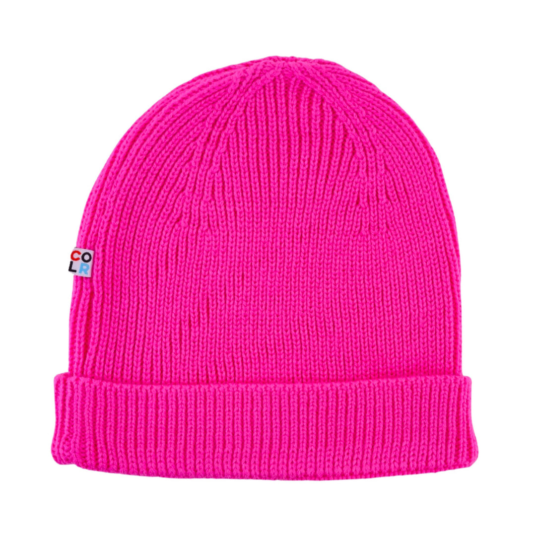 COLR by uLace Beanie - Shocking Pink