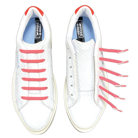 U-Lace Slims - Coral Chambray